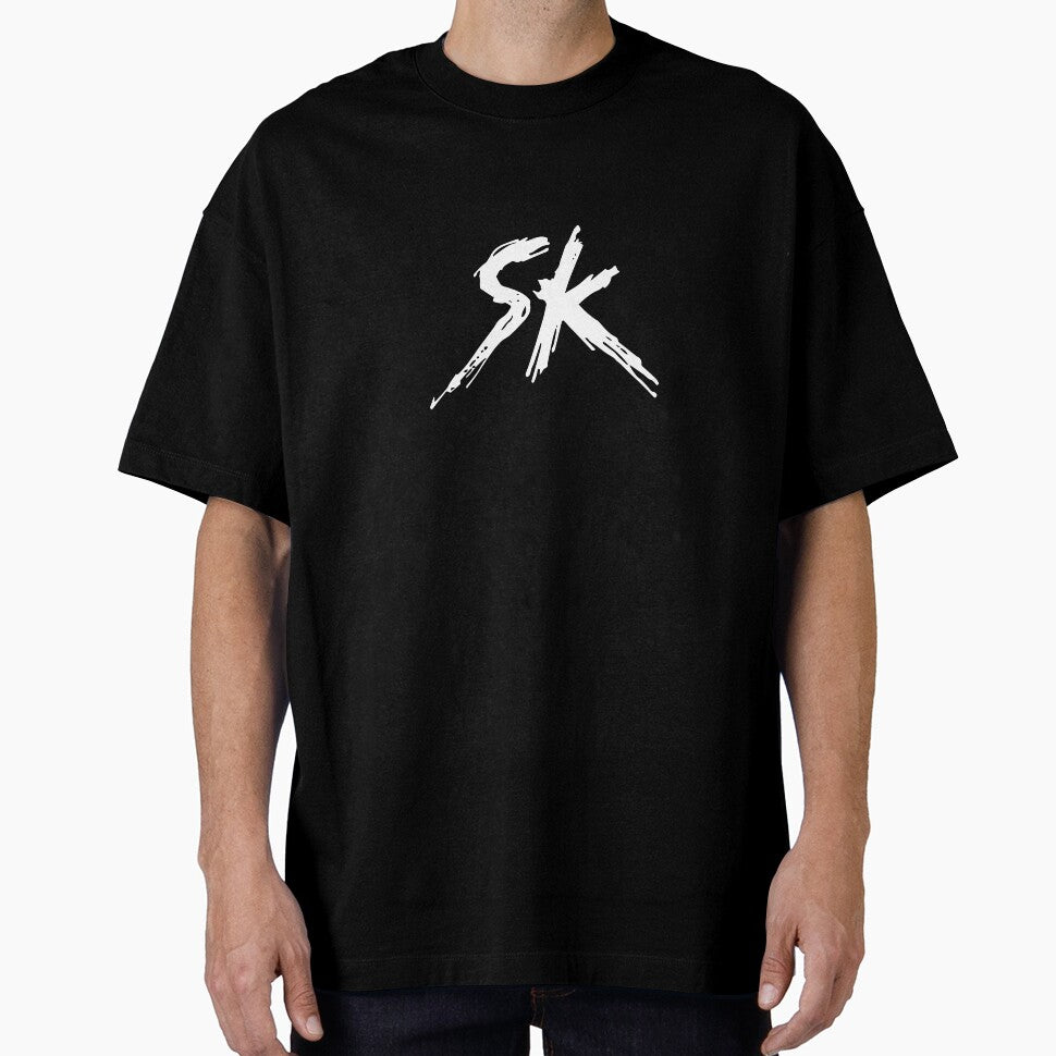 The Silent K Band Logo - White by thesilentkband