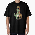 Giraffe Dinosaur Hug Love Dino Animals Safari Halloween by Rrettgison