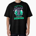 Me And My Demons - Cute Evil Cat Gift by EduEly