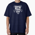 Fitness is My Happy Hour White Text by inspiredalike