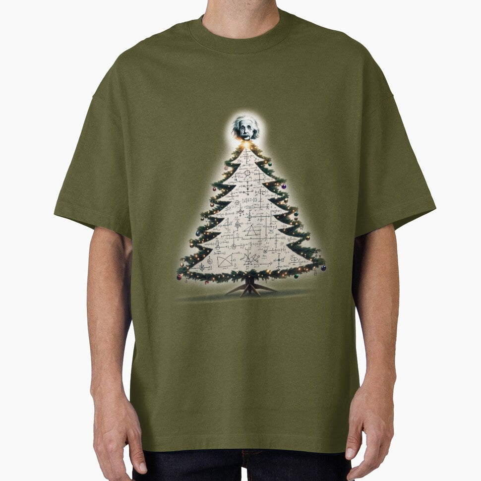 The Relativity of Christmas Cheer - Christmas T-shirt by DumbPet