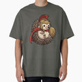 Cute Spartan Hedgehog Warrior Ancient Greece by k3rstman1