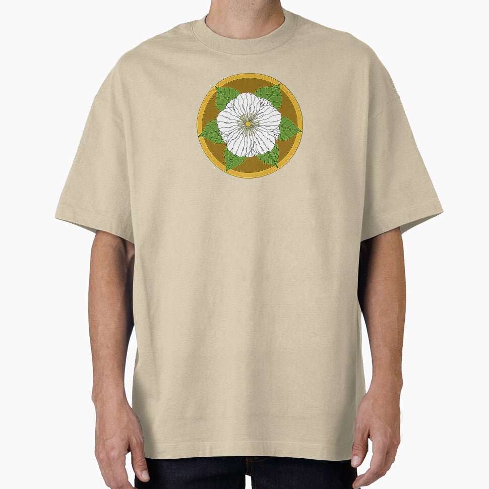 White Flower Medallion by The Nerch Dragon