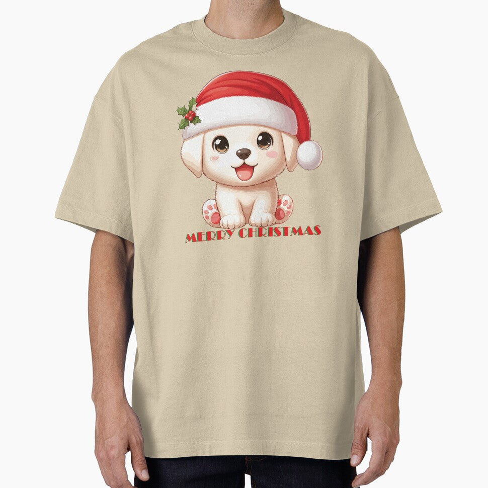 Cute Christmas Labrador Puppy by MCDPShop
