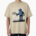 GRAFFITI ROBOT BARCODE BANKSY by T-paw