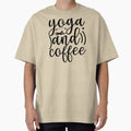 Yoga Quotes Yoga and Coffee Are All I Need Motivational Sayings by SoccaTamam