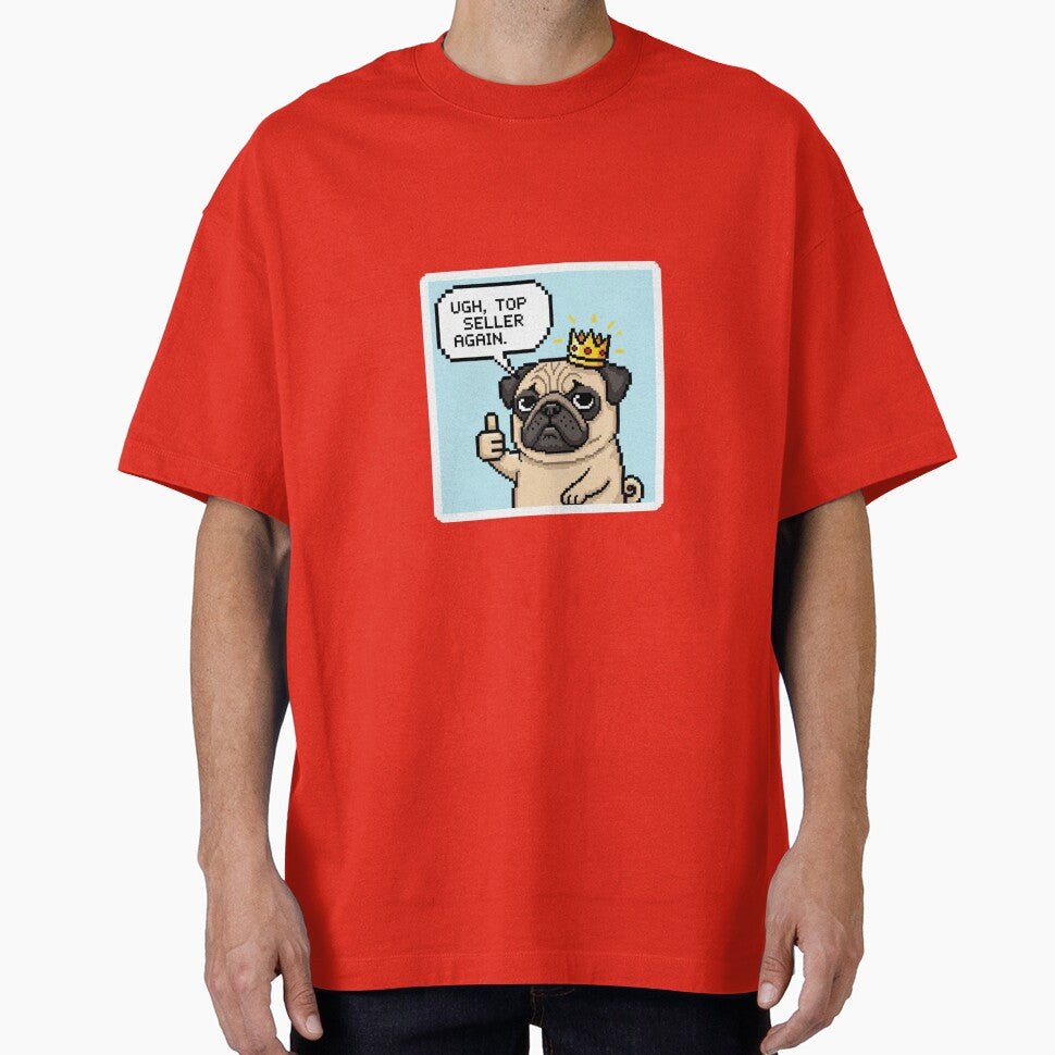 Dog Top Seller again Pixel Sticker by Nubitra