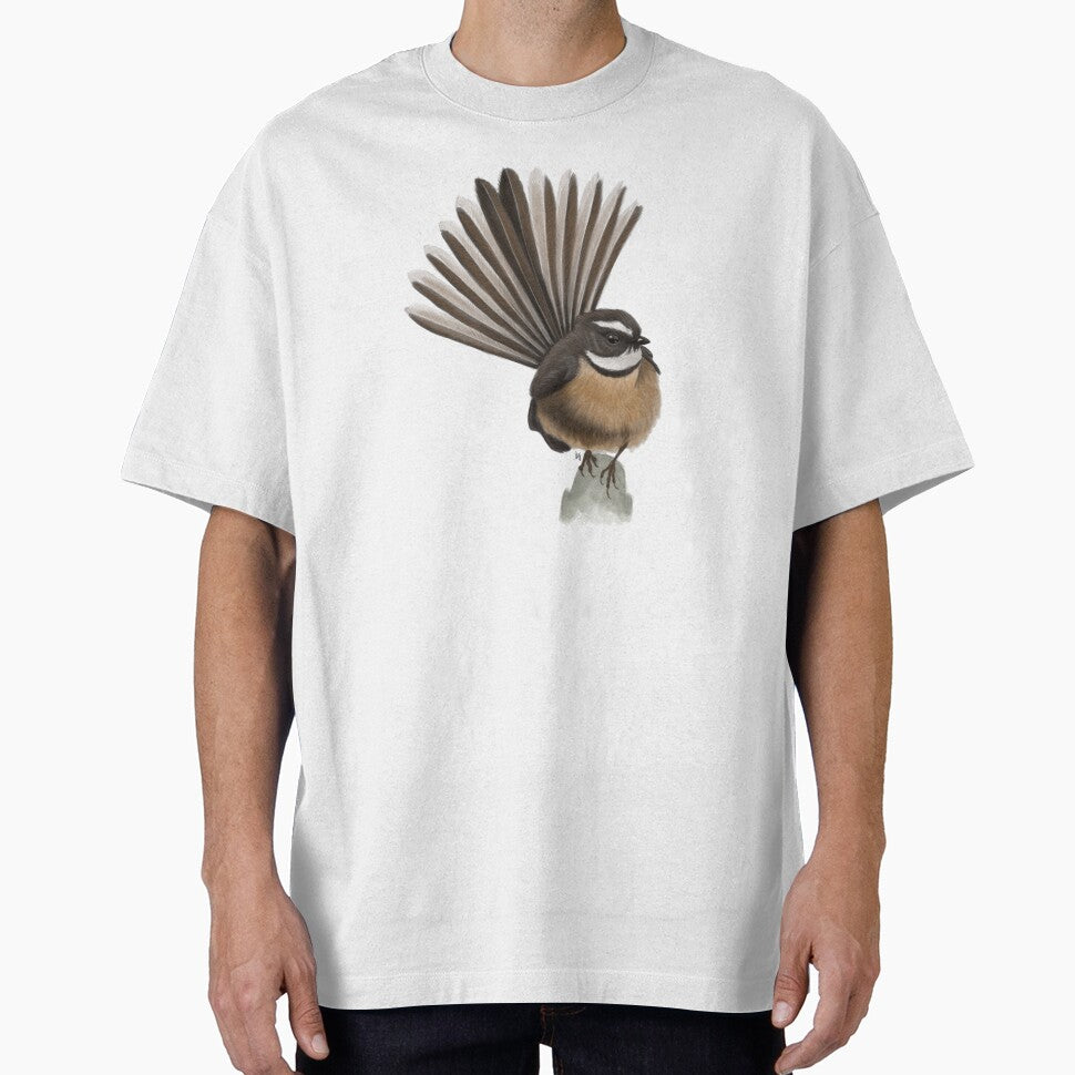 Pīwakawaka by Wildlife Art by Holly