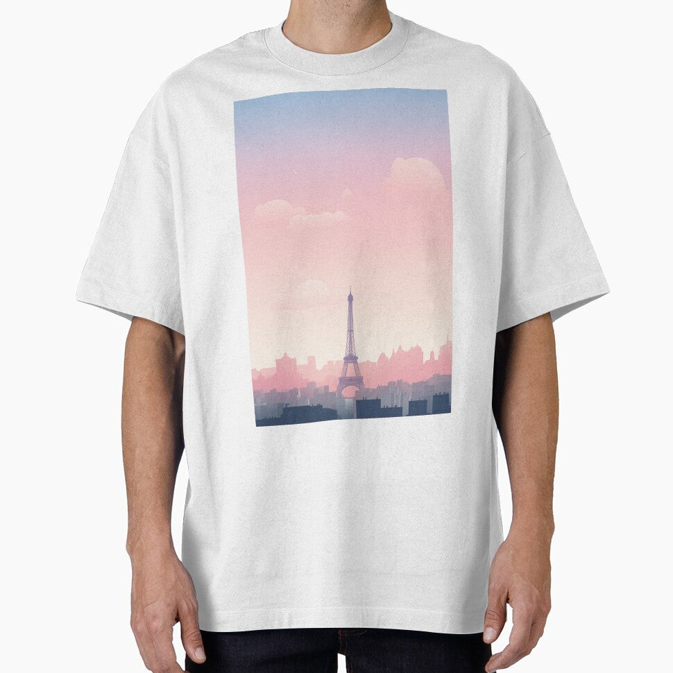 Paris minimalist skyline by CreatifStudios