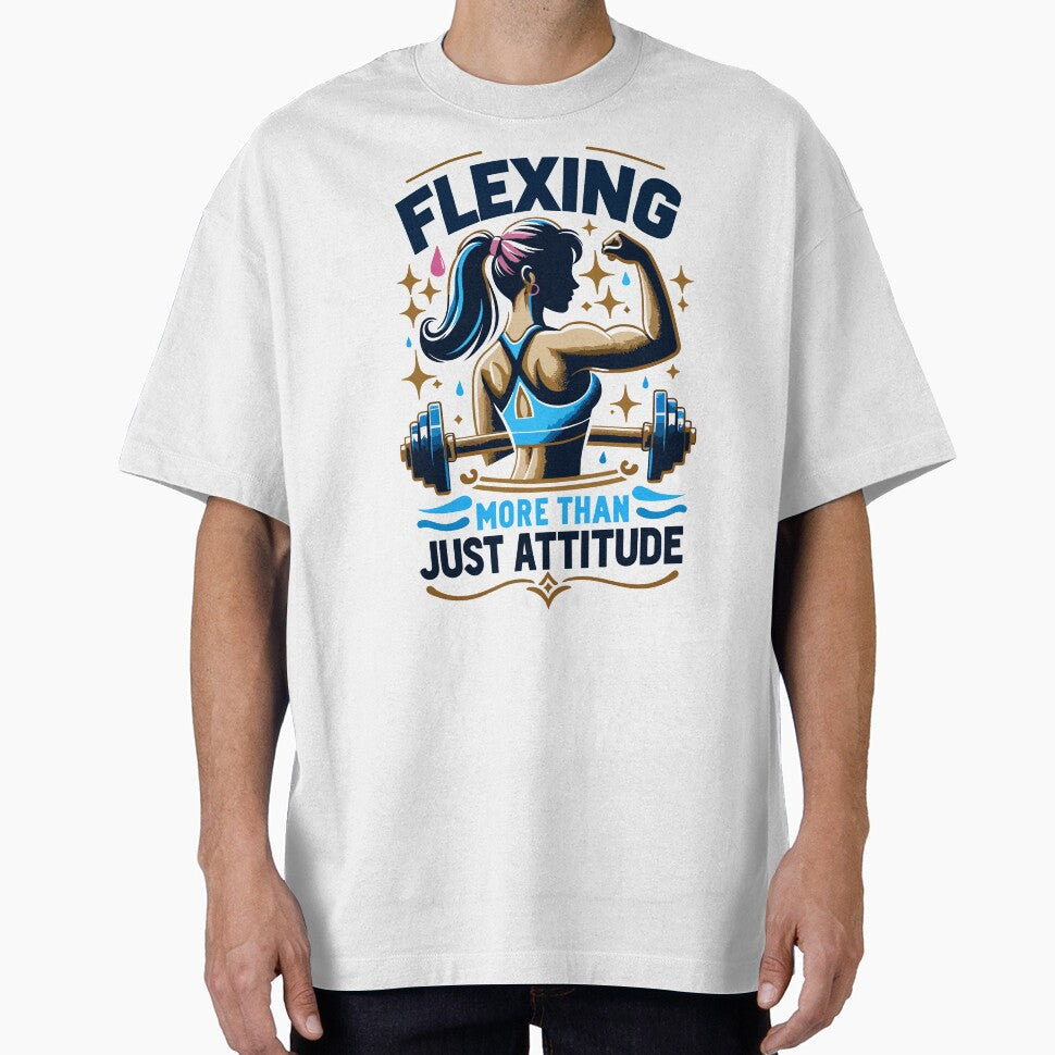 Felxing More Than Just Attitude - Female Fitness by OptimaArt