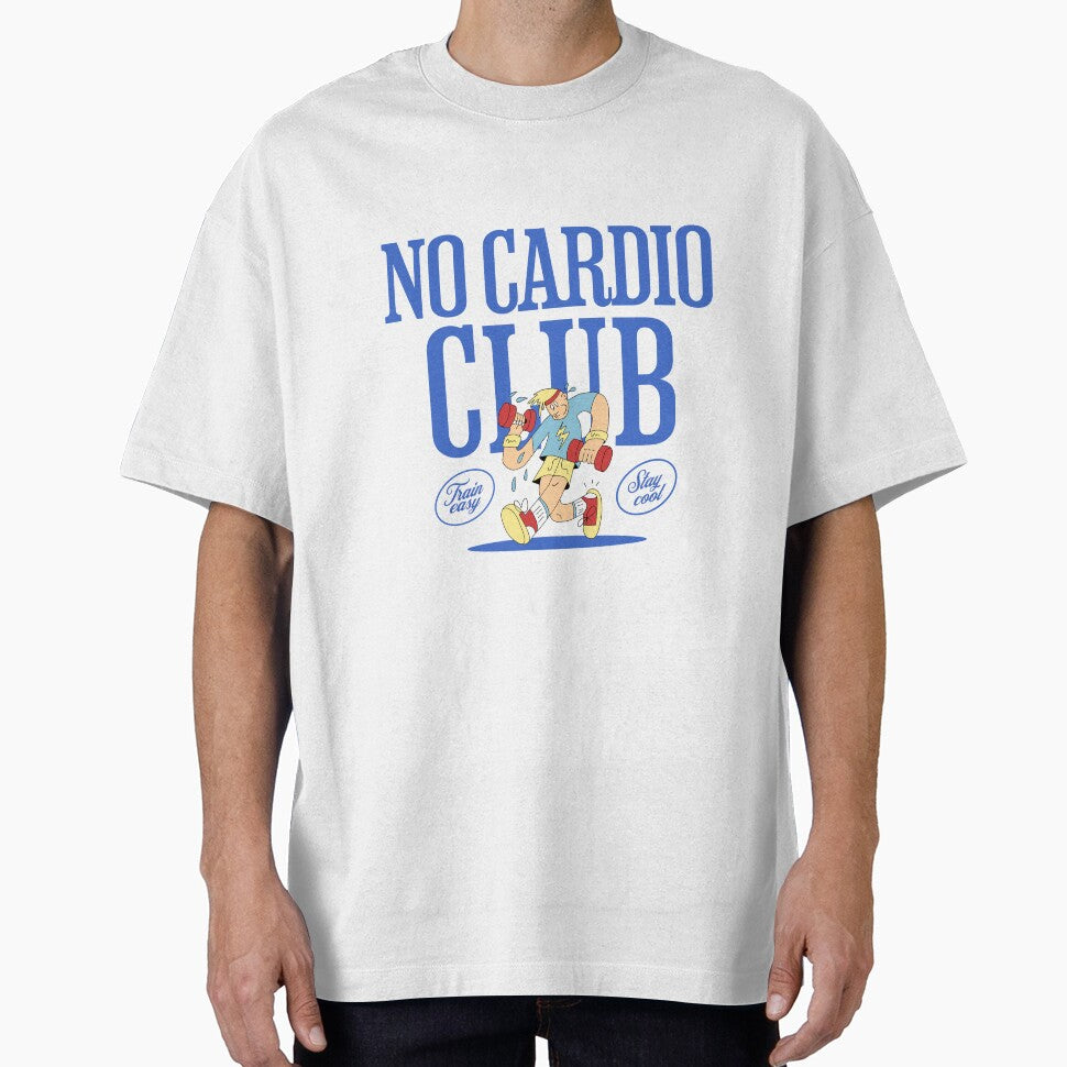 No Cardio Club – Gym Humor Design by ByZimbo