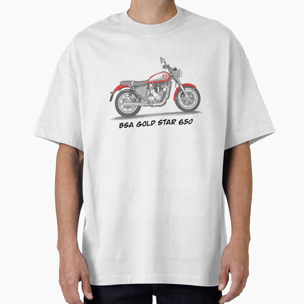 Sketching Vintage Motorcycle BSA Gold Star 650 by GaalArt