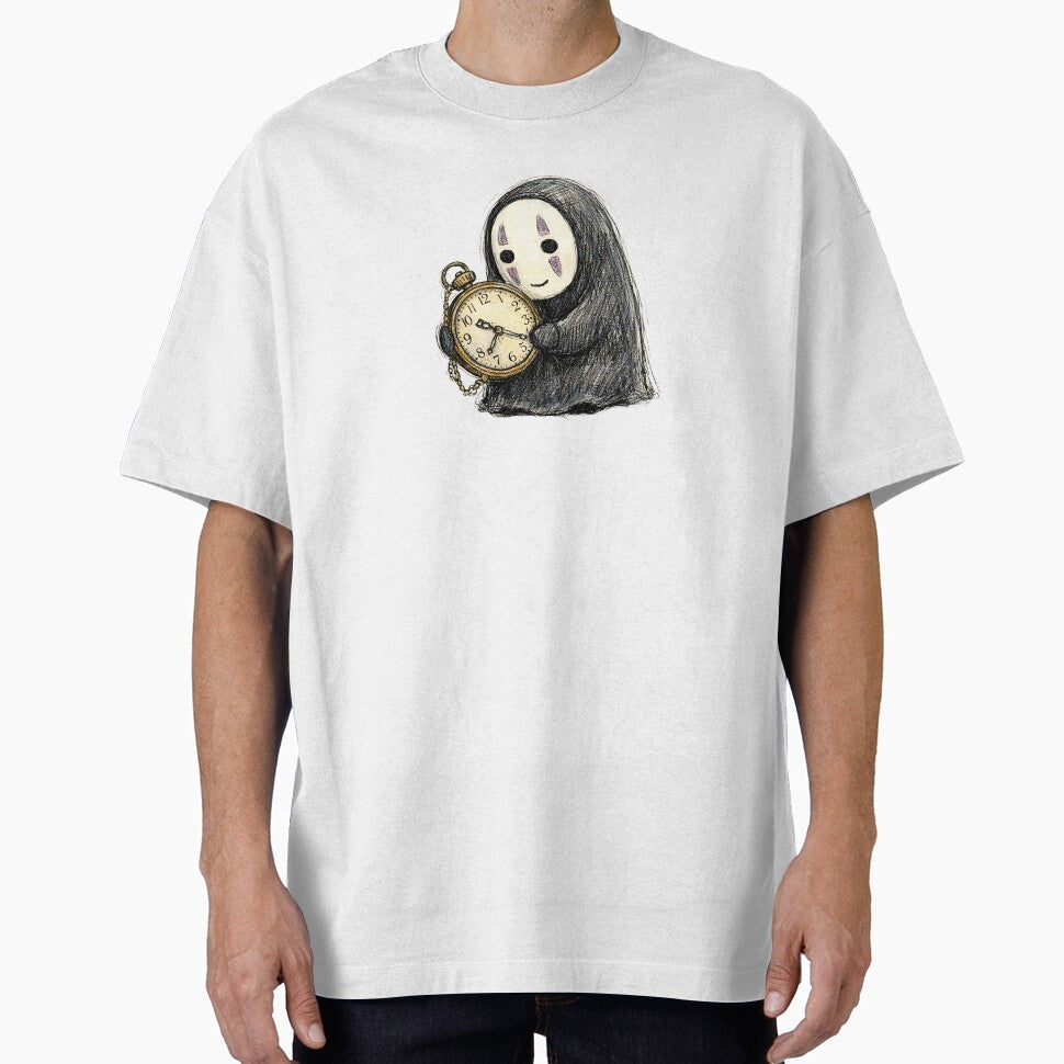 NO FACE WITH VINTAGE POCKET WATCH by LIS AND MELIVERSO