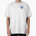 Minimalist Dusty Blue Flower Design by MagicallyStagey