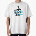 SUP IS MY LIFE - PADDLE SURFING - SUP - STICKERS - PADDLE SURF - SUPING by Tropical Blood