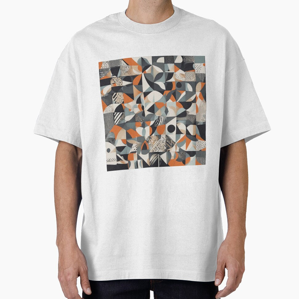 Playful Geometric Shapes Art by Giorgino-Gio