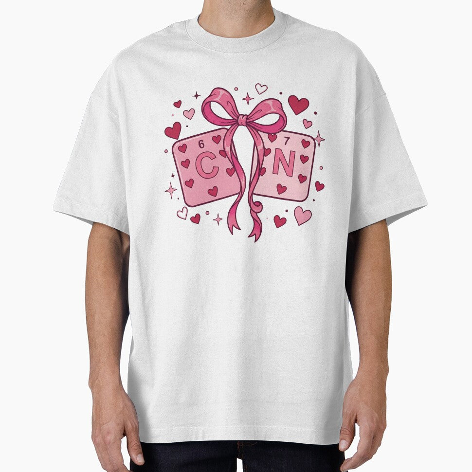 67 Periodic Table Valentines Day Science Teacher Coquette by Mixmint