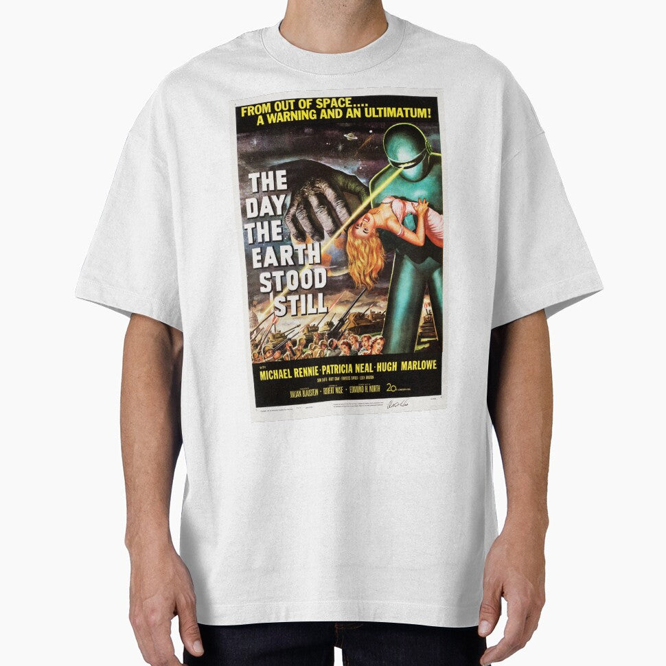 THE DAY THE EARTH STOOD STILL Hollywood Cult Sci Fi Vintage Movie Posters. by retroposters