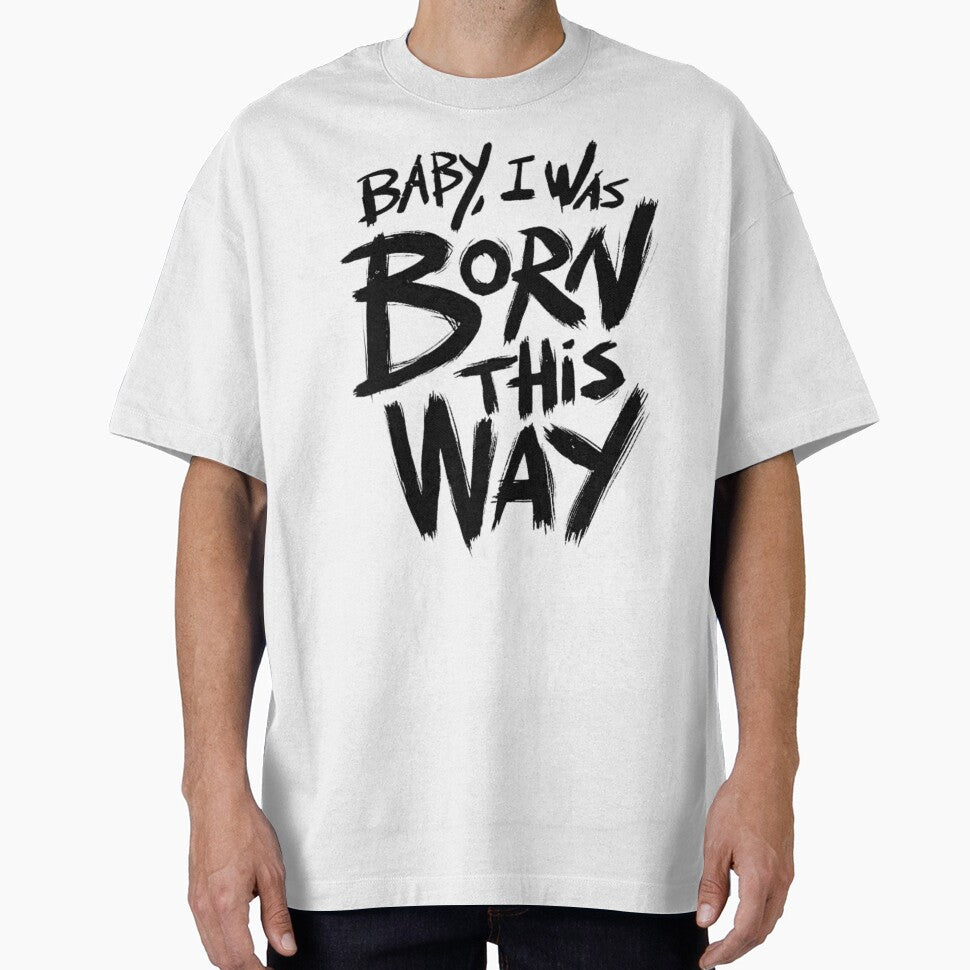 Born This Way – Bold Empowerment Typography Design by FloraMyst