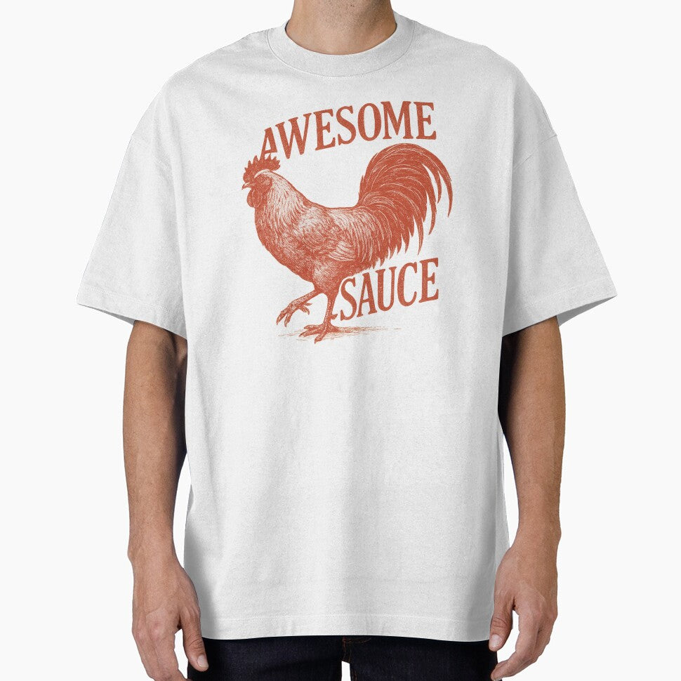Awesome Sauce Rooster Shirt (As Seen in The Accountant 2) by MAF__Designs