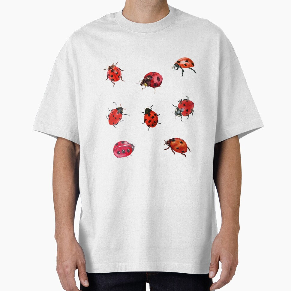Watercolor Ladybugs by silviaol