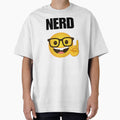Geek Nerd Emoji Illustration by Yvettessshop