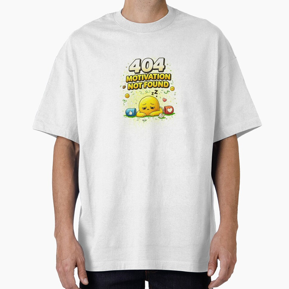 Geek Humor – 404 Motivation Not Found – Tech by Thethe-Shop
