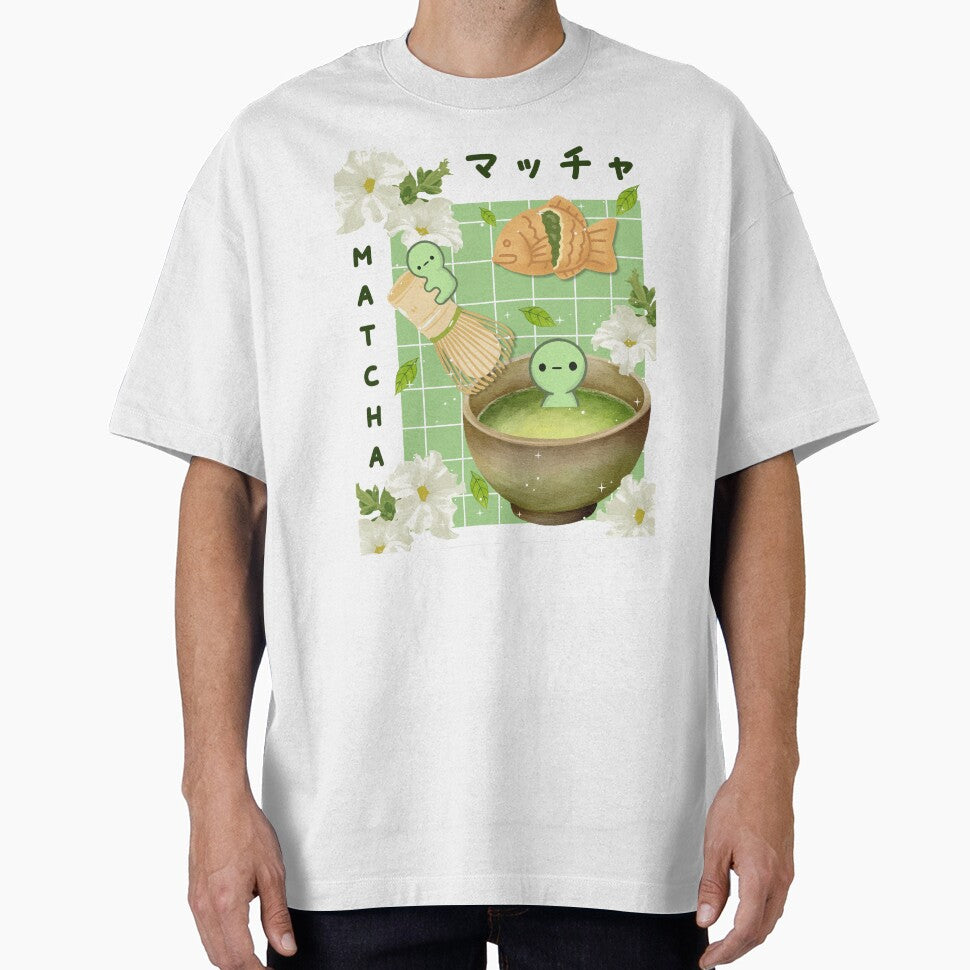 Kawaii Matcha Green Guys Japanese Tea by starbunnykawaii