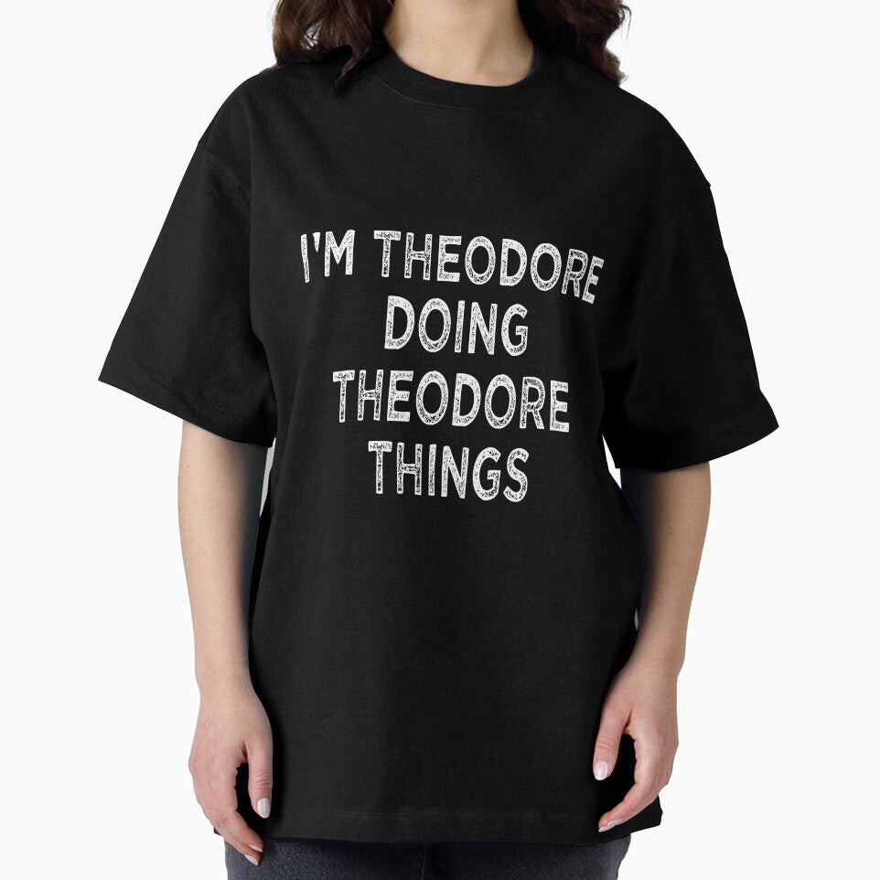 I'M THEODORE DOING THEODORE THINGS Funny Christmas by Khalmer ⭐⭐⭐⭐⭐