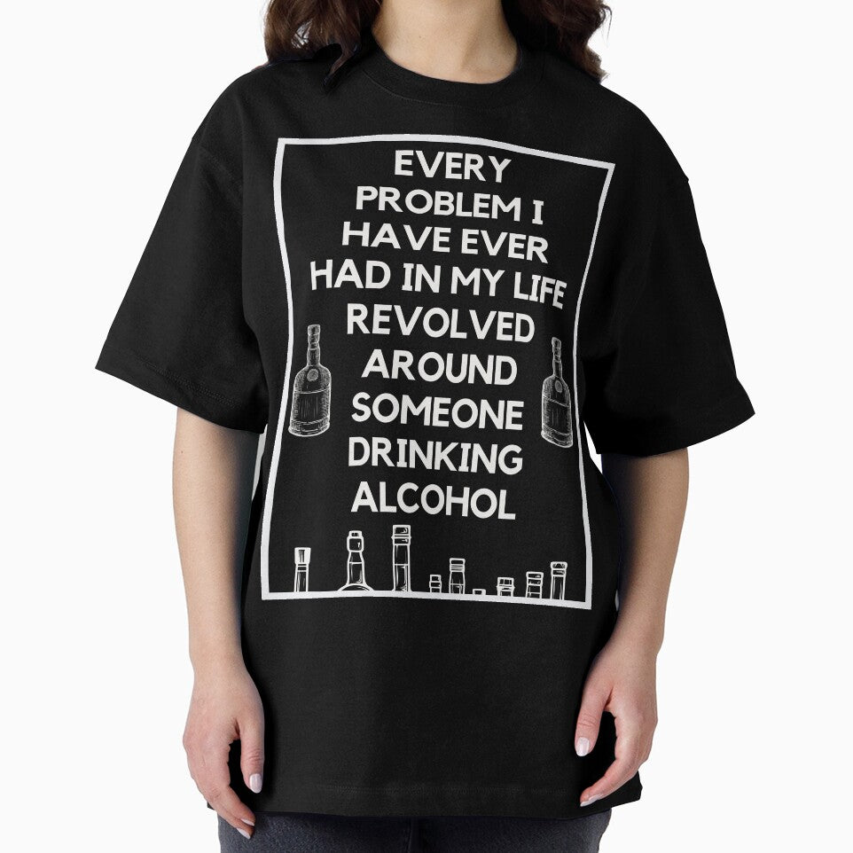 Super wise quote about problems and alcohol by onum2018