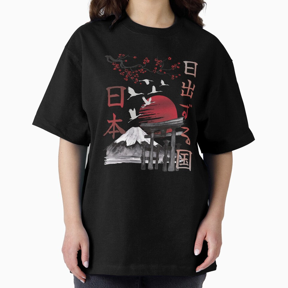 Japanese Art Japan Fuji Torii by MaximWundersee