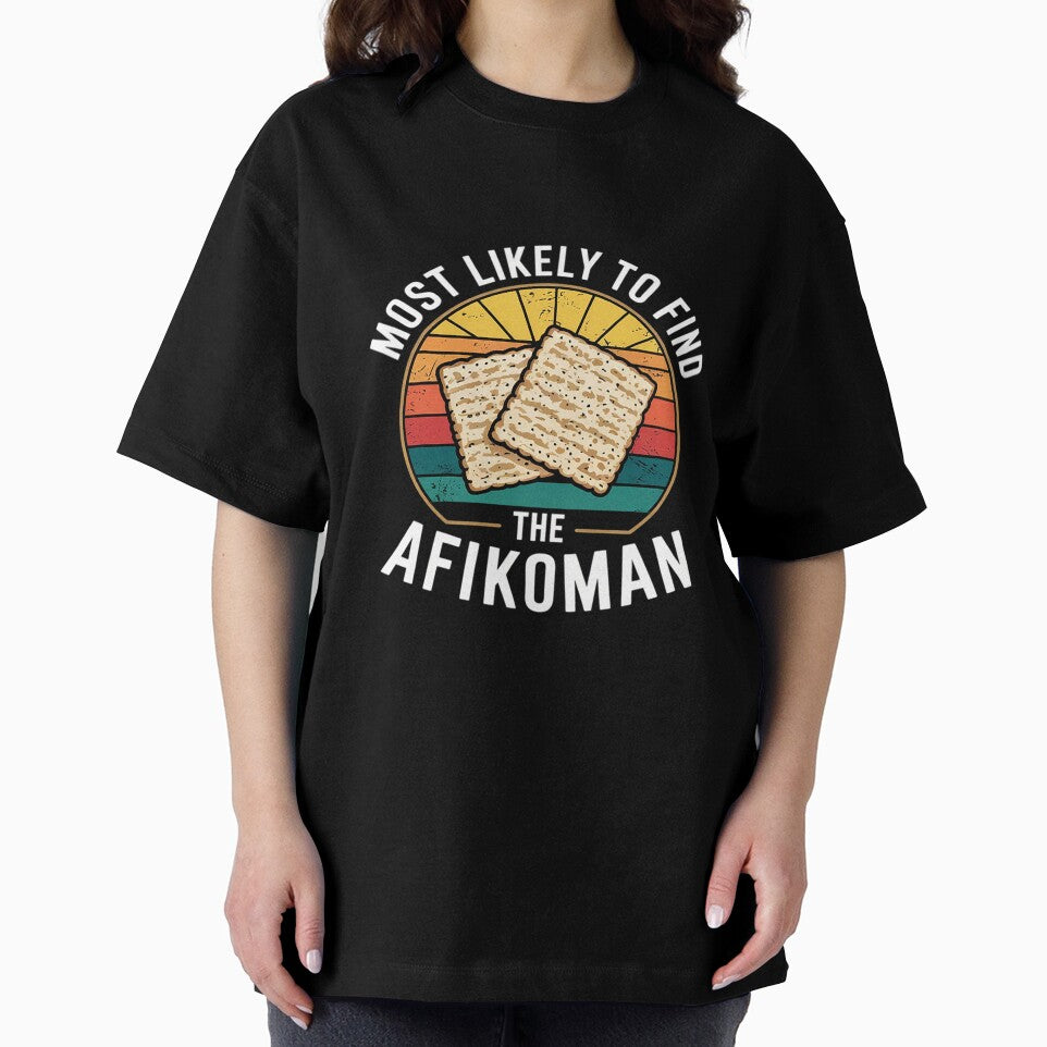 Most Likely To Find The Afikoman Funny Passover Jewish Matzo by InspiredFoul