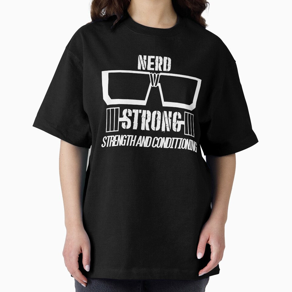 Nerd Strong White by Thomas Claxton