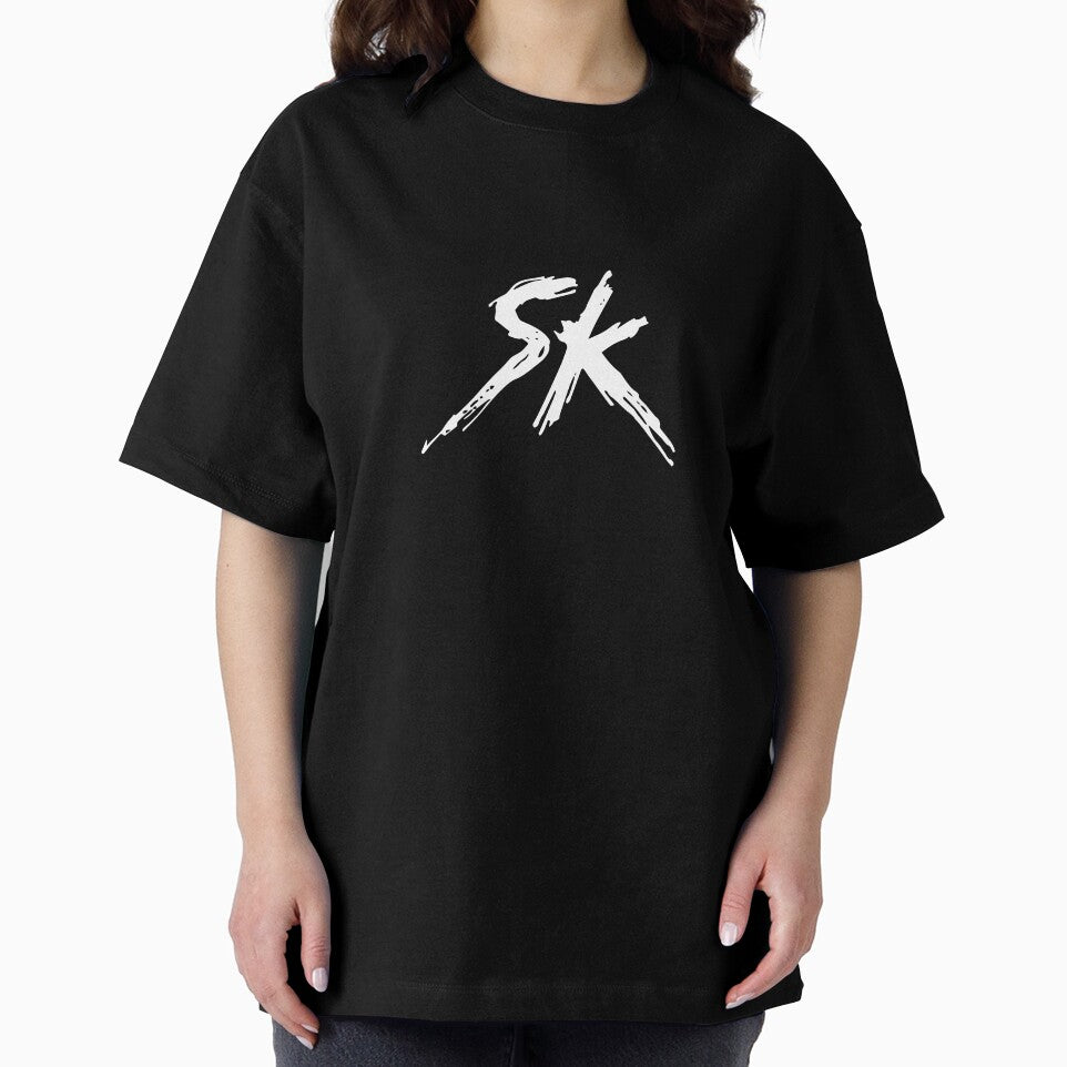 The Silent K Band Logo - White by thesilentkband