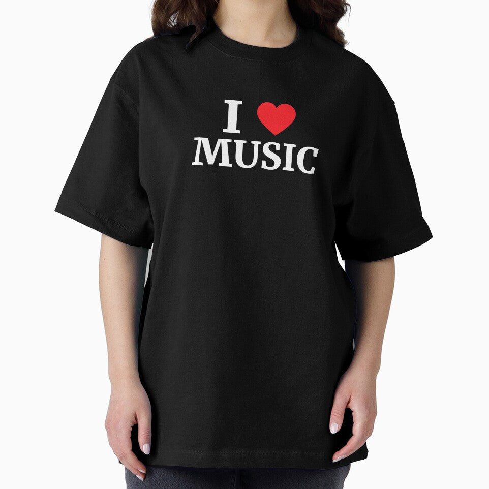 I Love Music Heart by Vanover Designs