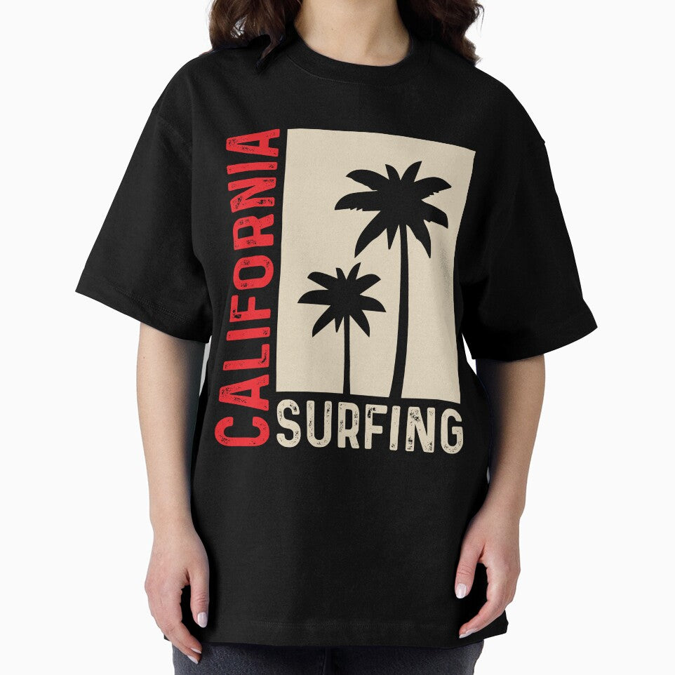 California Surfing Shirt Retro Vintage California Surfing by lou731