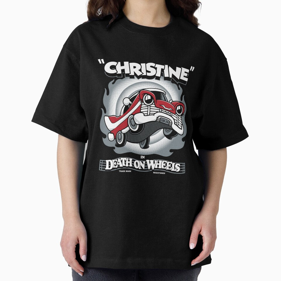 Vintage Cartoon Christine - Killer Car - Creepy Cute Horror by Nemons