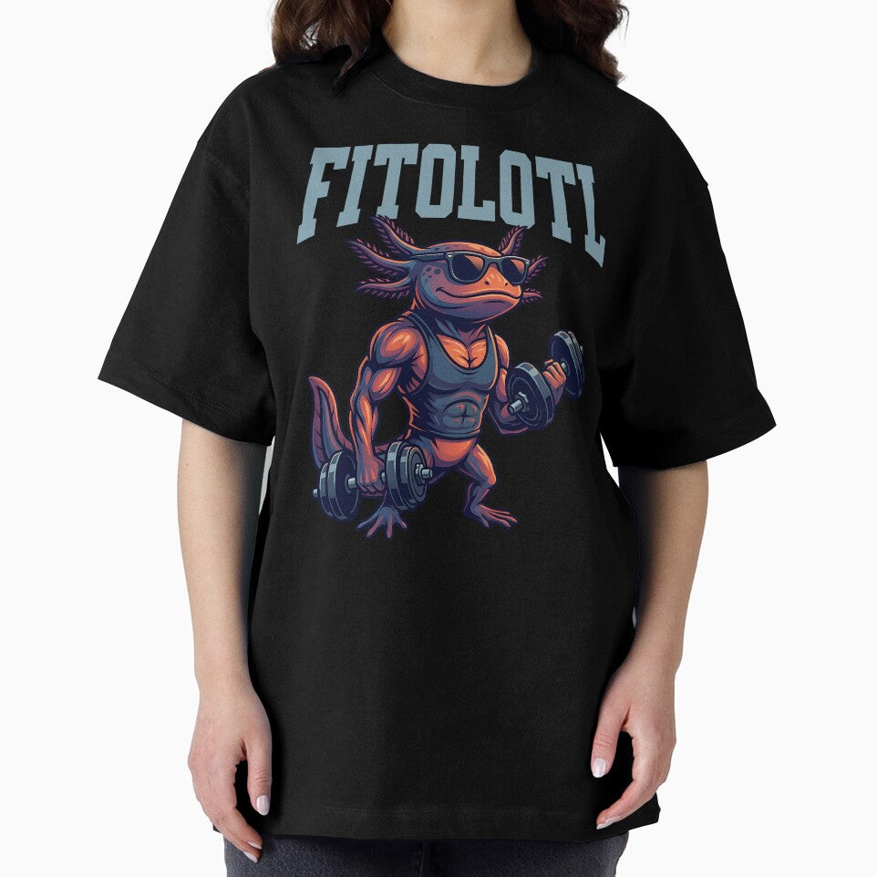 Fitolotl cool axolotl fitness design by ReneMM