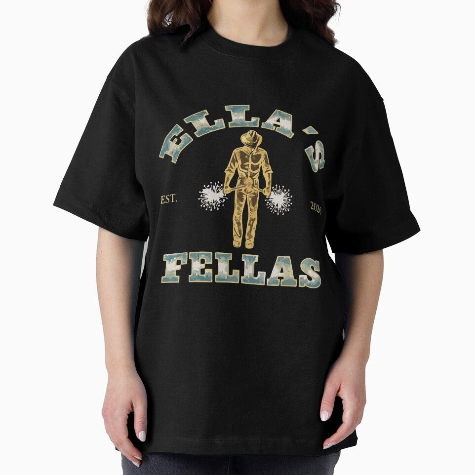 Ellas Fellas Vintage Matching Squad 2026 Party Design by kiralynstration