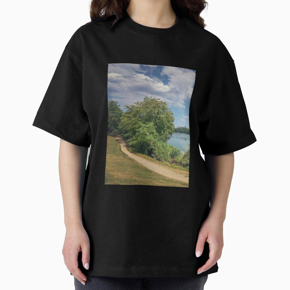 Nature Park Lake Trees Sky Clouds by eleonoraingrid