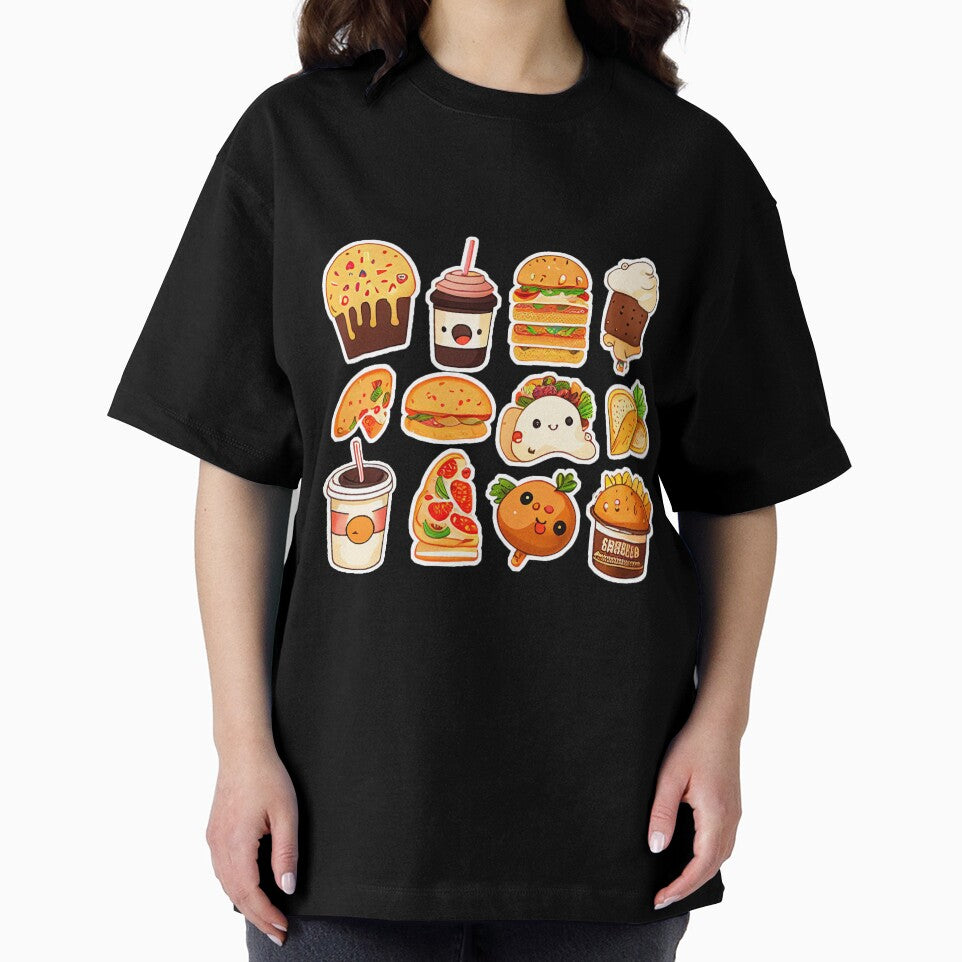#6 Cute happy food sticker pack by KawaiiFoodArt