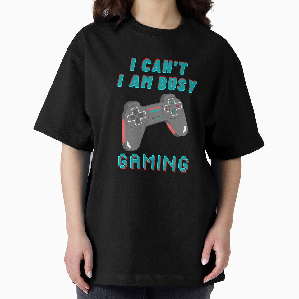 I can't i am busy gaming by aoichan3939