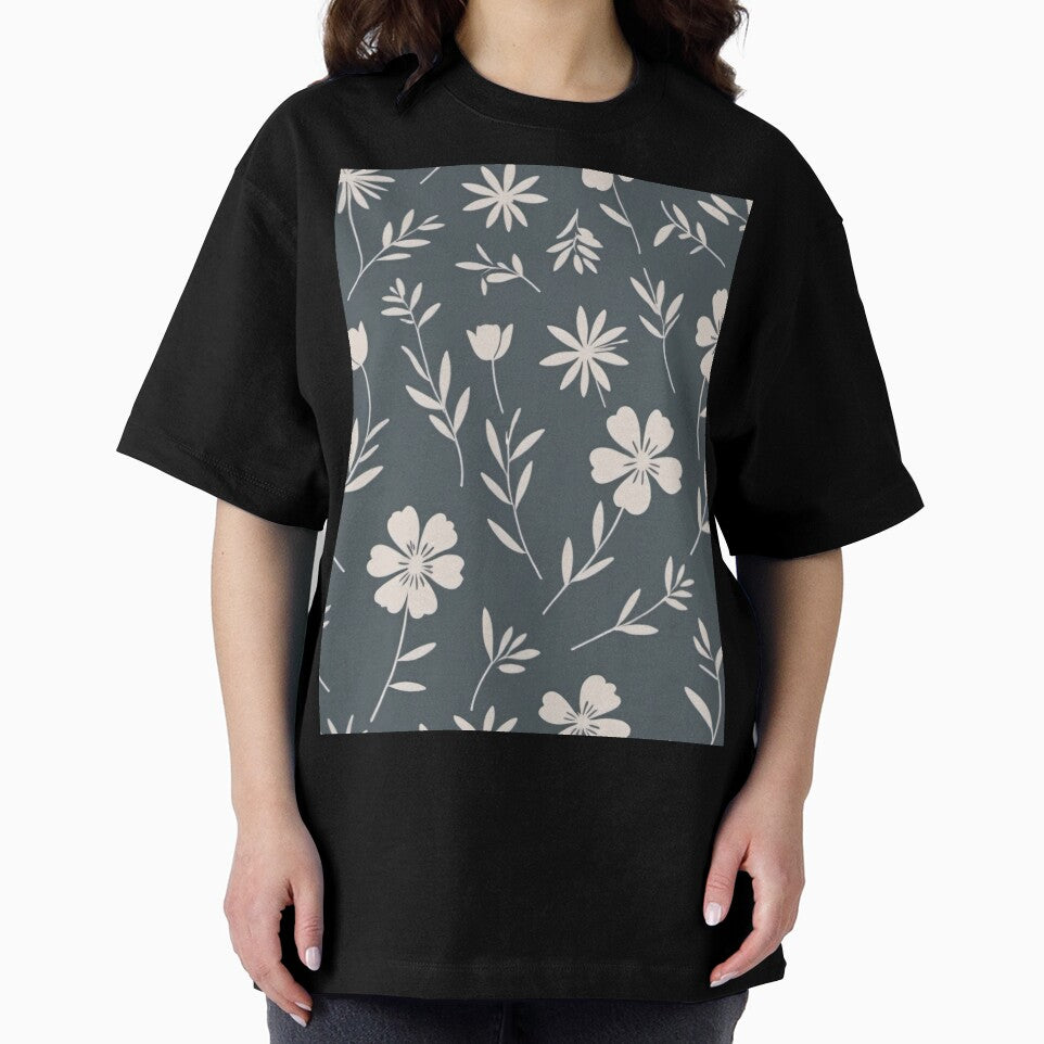 Minimalist Silhouettes Floral Pattern by SeamPix