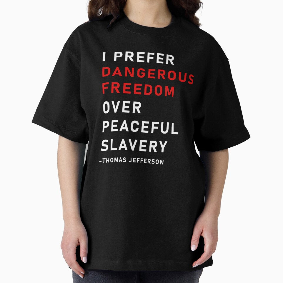 Dangerous Freedom over peaceful slavery. Protest Quote by ArtOfRebellion