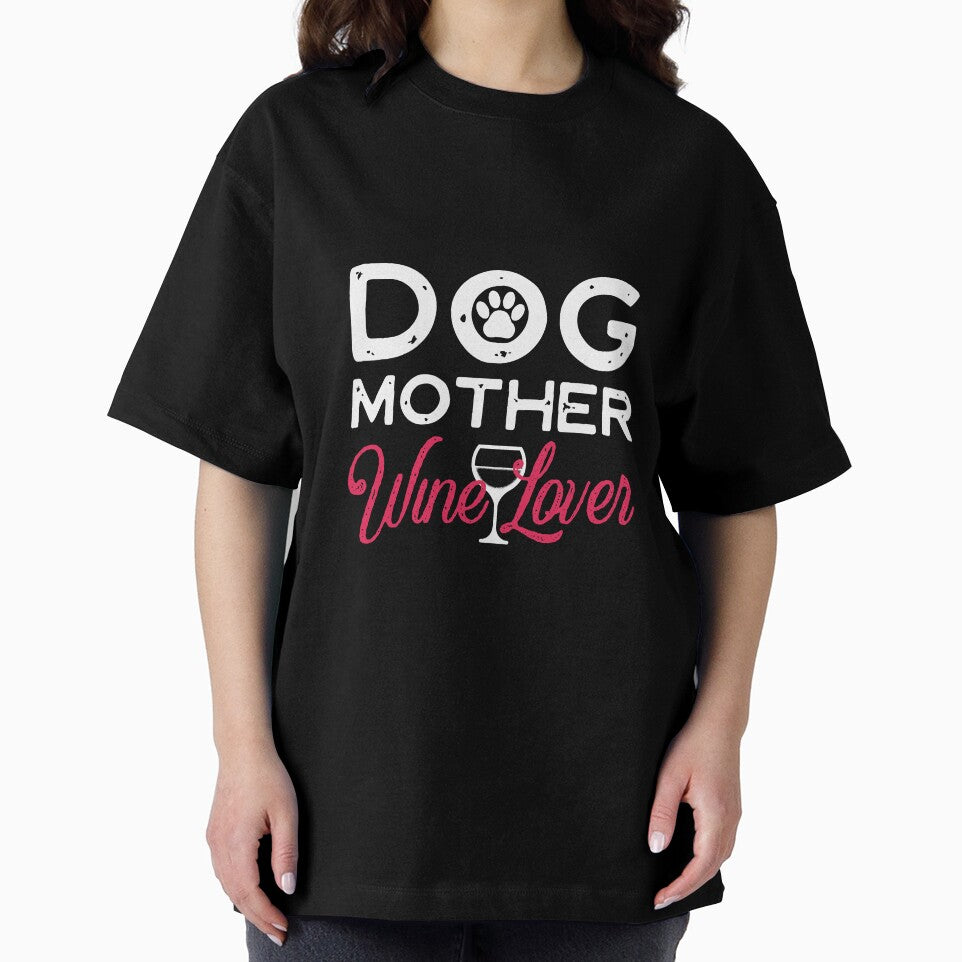Dog mother wine lover by BeeMeCreative