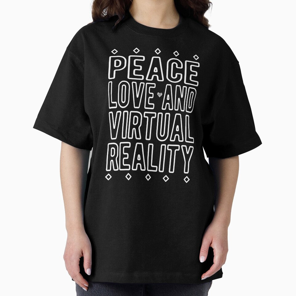 Peace, Love and Virtual Reality - VR Gamer by madtoyman