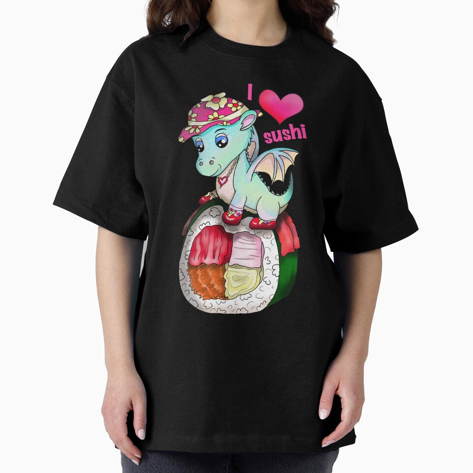 kawaii sushi pretty dragon roll by CuisineCat
