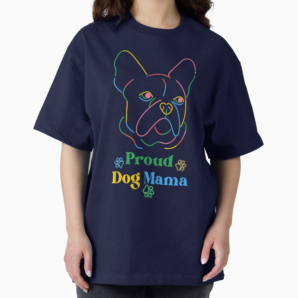 Proud Dog Mama Illustrated Digital Design V1 by mangaworldart