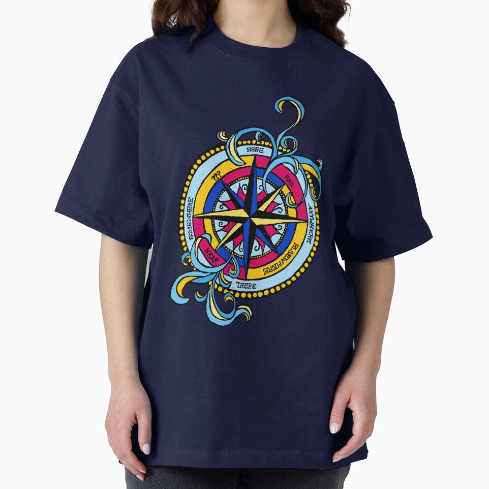 Choose Your Adventure Compass Blue by marieofroumania