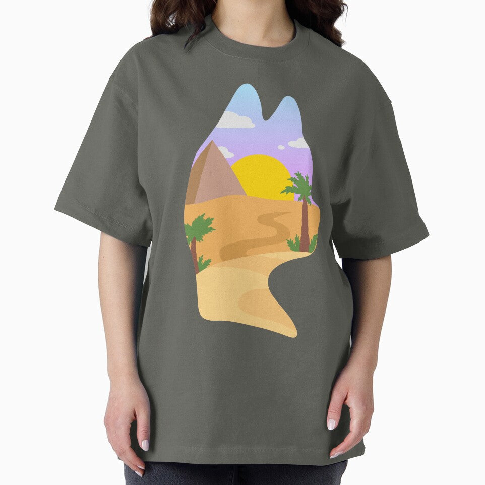 Desert in a Cat Silhouette by CamdenAKAIce